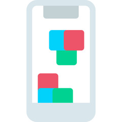 Fototapeta premium Mobile Gaming Icon