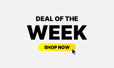 deal of the week shop now sale banner