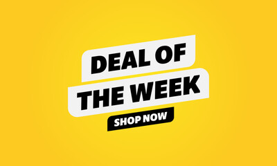 deal of the week shop now sale banner
