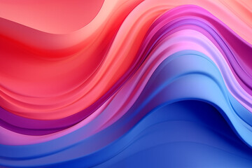 Fototapeta premium Abstract background colored stains and waves of liquid glossy paint