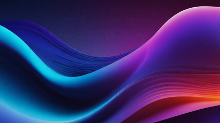 Fototapeta premium 3d neon abstract gradient background. abstract neon background concept. vibrant color , gradient colors 