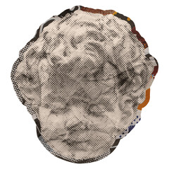 Statue Element Collage Art