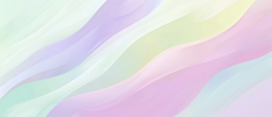 Beautiful abstract wave design with soft rainbow colors, perfect for backgrounds or wallpapers. Vibrant hues blend in a modern, trendy look, adding creativity to any project