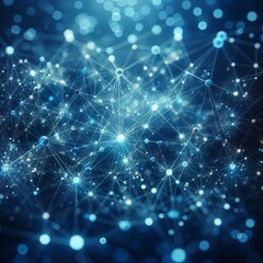 Fototapeta premium a blue background with white dots and dots and dots.