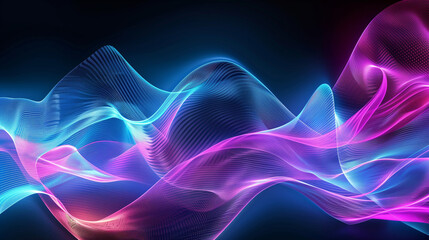 Naklejka premium Abstract digital background as design for technology, AI, data, graphics, concept