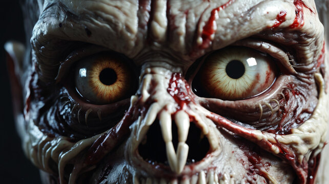 From the abandoned asylum, crazed zombies with bloodshot eyes and gnashing teeth hunt for fresh victims, Generative AI