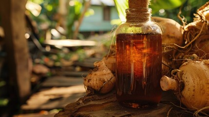 Ipecacuanha roots are utilized in crafting syrup made from Carapichea ipecacuanha