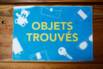Objets trouvés