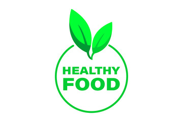 Fototapeta premium organic, eco, vegan, bio food labels. Collection logos for healthy food. Green emblems for promotion natural products., eco friendly label PNG 