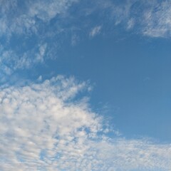 Obraz premium blue sky with clouds