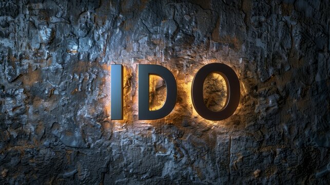 Accent Lighting Decentralized fundraising concept art poster.