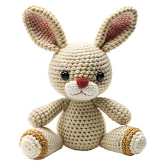 Crochet amigurumi handmade stuffed soft crochet plushies toy in colored sweater