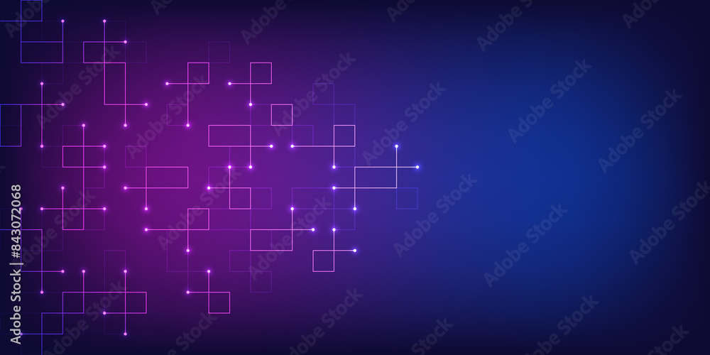 Poster minimalistic texture with linear squares pattern. creative idea of modern design with abstract geome