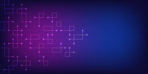 Minimalistic texture with linear squares pattern. Creative idea of modern design with abstract geometric background