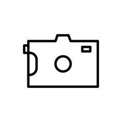 Innovative Camera Icon for Modern Photography Equipment