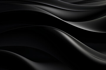 Obraz premium abstract smooth black background-closeup texture black color