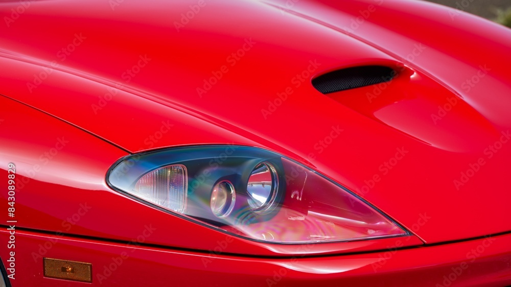 Wall mural Passenger side headlight