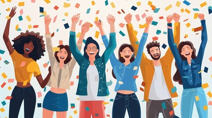 Employee engagement with team recognition events, celebrating collective achievements, and boosting morale