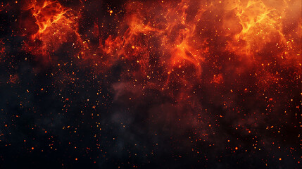 Fototapeta premium explosion of Fire and sparks fire flames and smoke