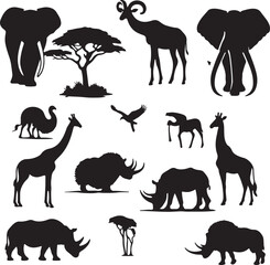 Cute Cat Face Icons Set for Creative Design Projects and Animal Lovers Illustrations