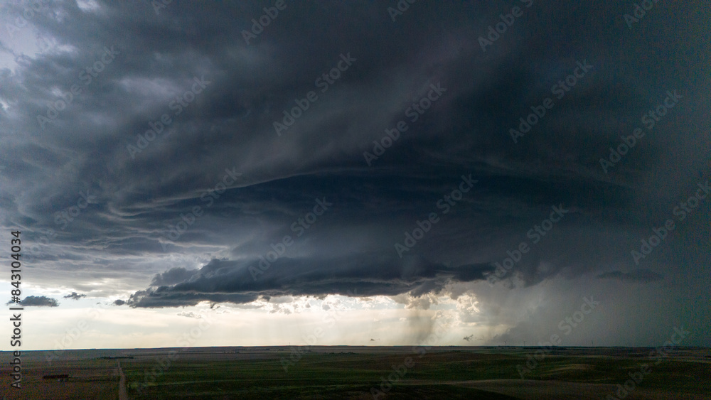 Poster stormy skies