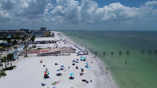 Nearly two years after Hurricane Ian, the island of Fort Myers Beach is still trying to rebuild from the Category 5 hurricane that nearly leveled the coastal community.