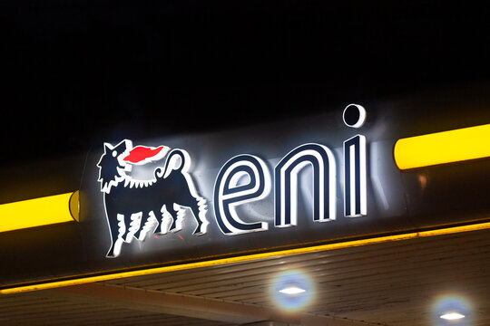 Eni sign - Energy company