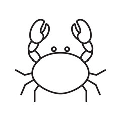 Summer travel or vacation line icon. Summer elements, sign and beach vector