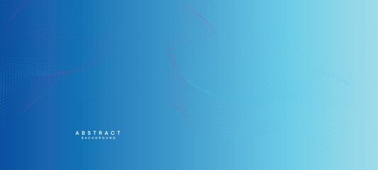 Abstract Navy Blue, Green Gradient Flowing Dot Waving Particle Geometric Technology Background. Sky Blue, Teal, Ocean Gradient Futuristic Dotted Wave Background For Science, cover, website, header