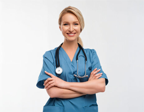 Portrait of a female doctor orthopedic