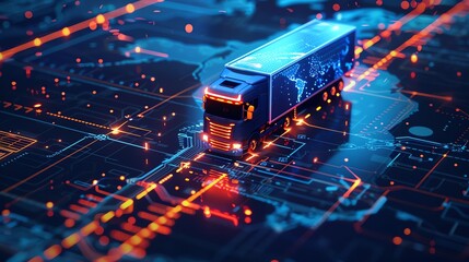 Real-time logistics tracking, smart technology, automated control