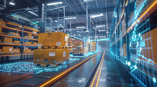 Smart packaging systems, automated logistic control