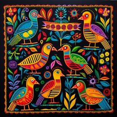 Obraz premium Colorful Birds 