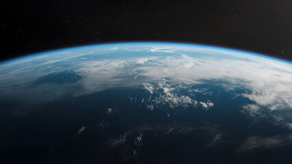 Obraz premium Earth planet in space 