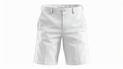 Shorts mockup, blank for design. Merchandise advertising. Background with copy space