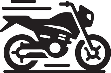 silhouette of a motorcycle