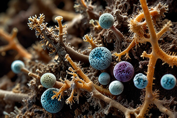 Nitrosomonas - Soil Microorganisms Living in Synergy.