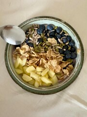 bowl of muesli