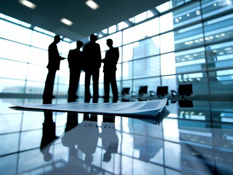 professional and modern financial consulting setting, portraying expert advisors assisting clients, emphasizing trust, and highlighting the importance of financial planning