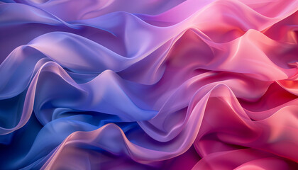 Fototapeta premium Vibrant Abstract Art with Flowing, Wavy Patterns