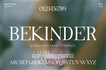 Elegant alphabet letters font and number. Classic Copper Lettering Minimal Fashion Designs. Typography fonts regular uppercase and lowercase. vector illustration
