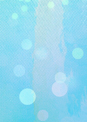 Blue bokeh vertical background for banner, poster, ad, celebrations, and various design works