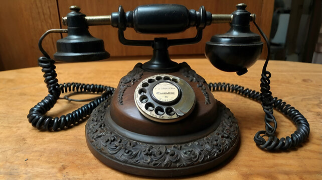 Antique Clarkston vintage telephone set