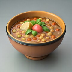 Aromatic and flavorful, this bowl of sopa de garbanzos is a staple in mexican cuisine, showcasing a vibrant blend of chickpeas, vegetables, and spices