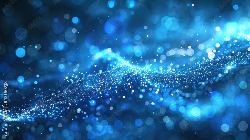 Poster vector abstract futuristic particle background.