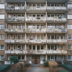 building with balconies
