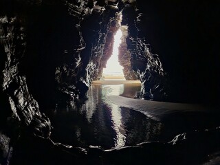 cave on the sea