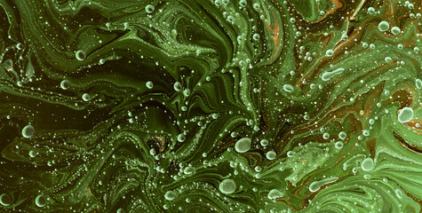 Fluid Beauty: Unveiling the Mysterious Allure of Liquid Art in Oil