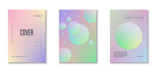 Holographic Poster. Creative Banner. Cyberpunk Neon Illustration. Minimal Shape. Purple Noise Gradient Set. Grainy Triangle Design. Elegant Elements. Blue Holographic Poster