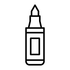 Marker Vector Line Icon